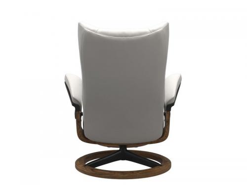 Stressless Wing (M) Signature Chair with Footstool 