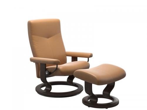 Stressless Dover (M) Classic Chair with Footstool 