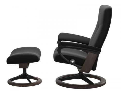 Stressless Dover (M) Signature Chair with Footstool 