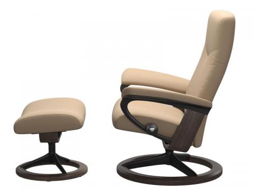 Stressless Dover (M) Signature Chair with Footstool 