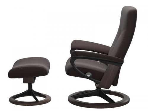 Stressless Dover (M) Signature Chair with Footstool 