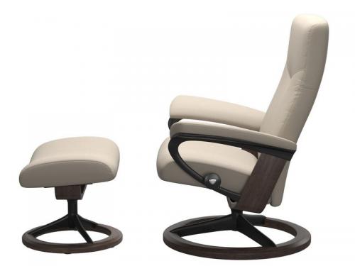 Stressless Dover (M) Signature Chair with Footstool 