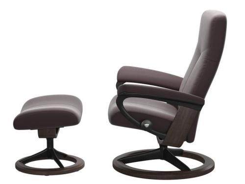 Stressless Dover (M) Signature Chair with Footstool 