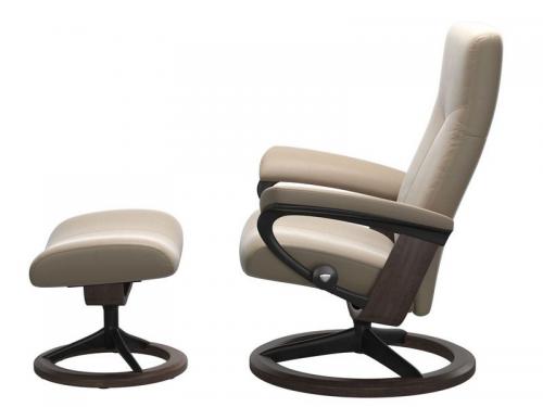 Stressless Dover (M) Signature Chair with Footstool 