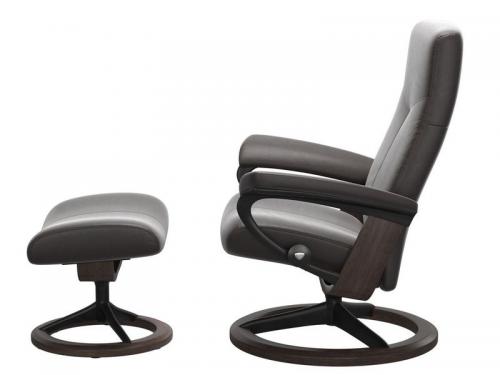 Stressless Dover (M) Signature Chair with Footstool 