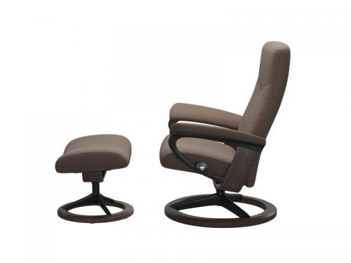 Stressless Dover (M) Signature Chair with Footstool 