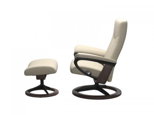 Stressless Dover (M) Signature Chair with Footstool 