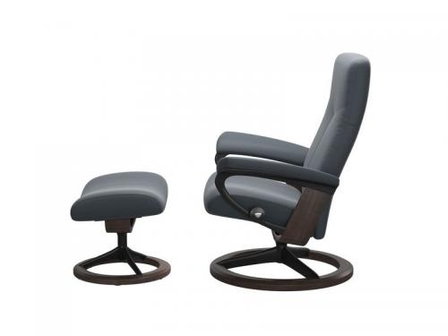 Stressless Dover (M) Signature Chair with Footstool 