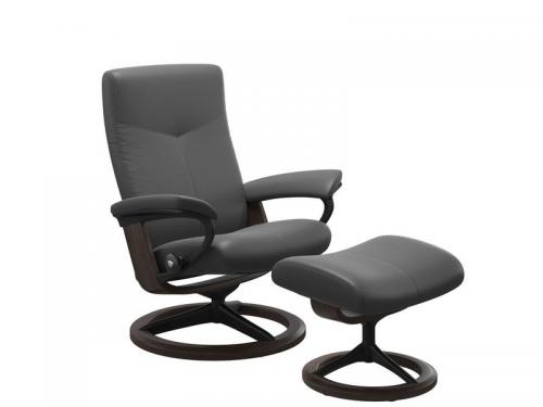 Stressless Dover (M) Signature Chair with Footstool 