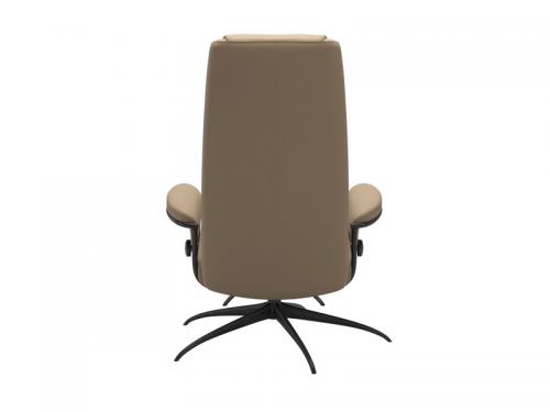 Stressless Paris Star High Back Chair with Ottoman 