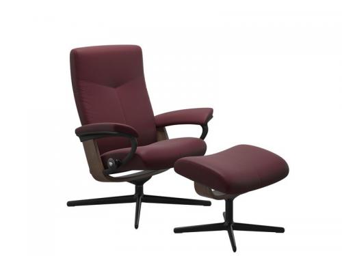 Stressless  Dover (M) Cross Chair with Ottoman 