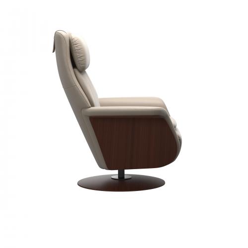 Stressless Sam Power Wood Disc Base