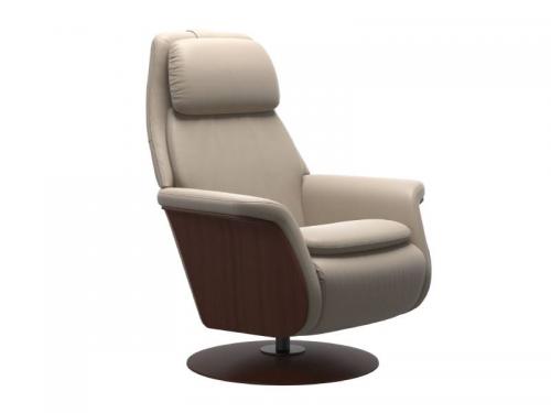 Stressless Sam Power Wood Disc Base