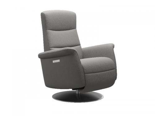 Stressless Mike (M) Power with Moon Steel Base 