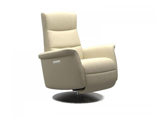 Stressless Mike (M) Power with Moon Steel Base 