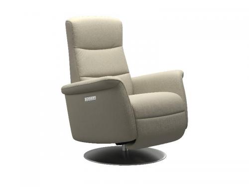 Stressless Mike (M) Power with Moon Steel Base 