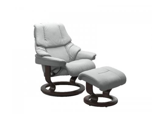 Stressless Reno (M) Classic Chair with Footstool 