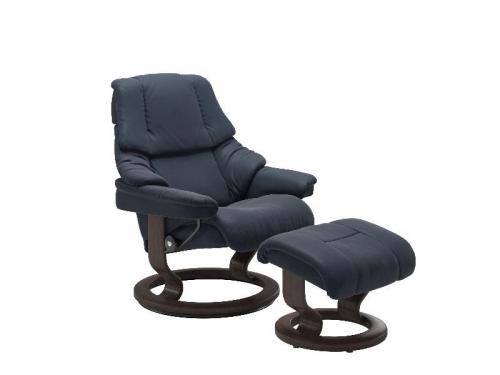 Stressless Reno (M) Classic Chair with Footstool 