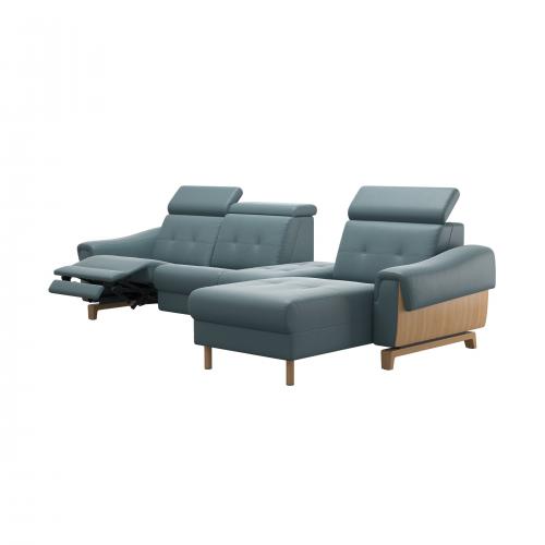 Stressless Anna A3 2 seater PMCenter with Long Seat (M) Manual
