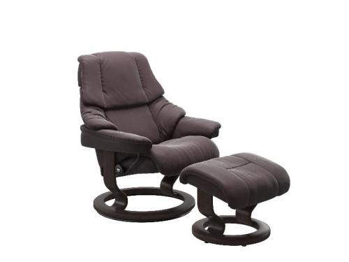 Stressless Reno (M) Classic Chair with Footstool 