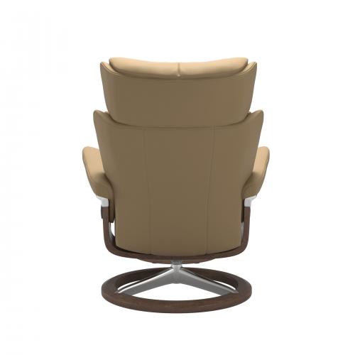 Stressless Magic (M) Signature Base Recliner with Ottoman