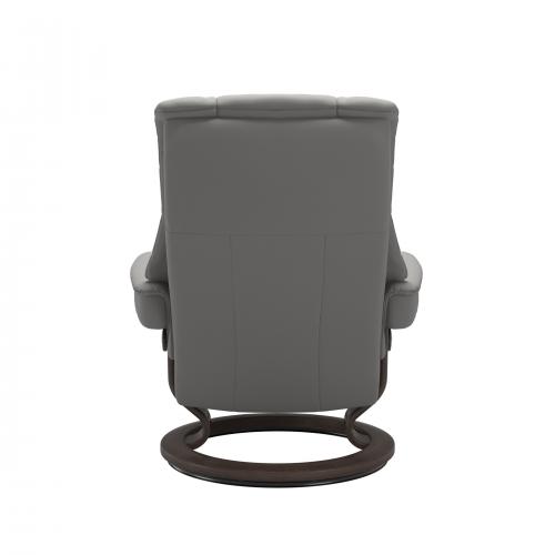 Stressless Mayfair (M) Classic Base Recliner with Ottoman