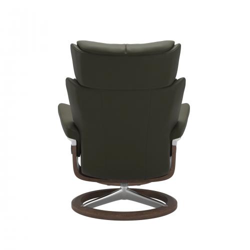 Stressless Magic (M) Signature Base Recliner with Ottoman