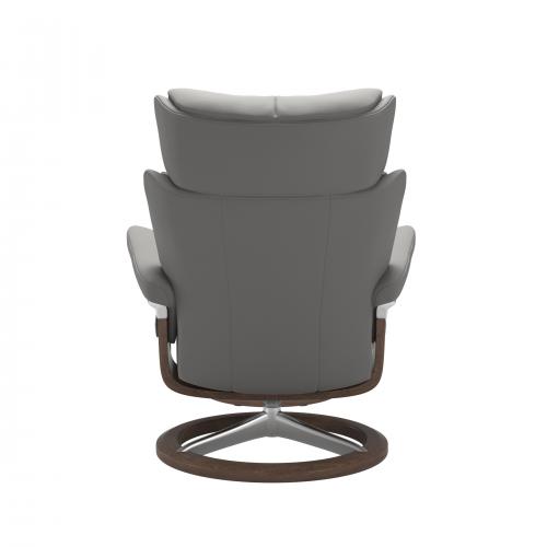Stressless Magic (M) Signature Base Recliner with Ottoman