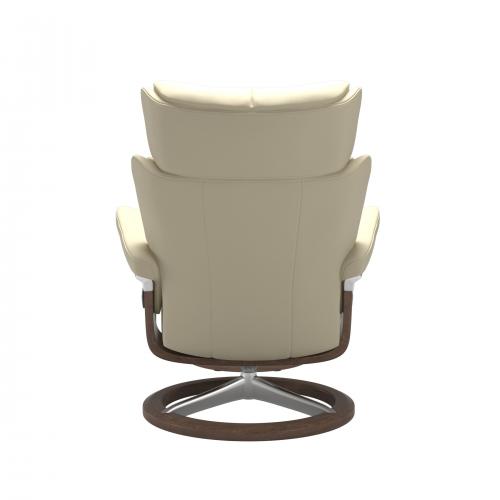 Stressless Magic (M) Signature Base Recliner with Ottoman