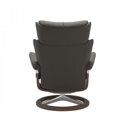 Stressless Magic (M) Signature Base Recliner with Ottoman
