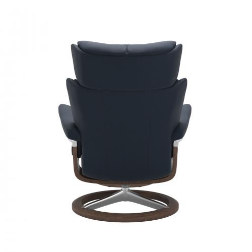 Stressless Magic (M) Signature Base Recliner with Ottoman