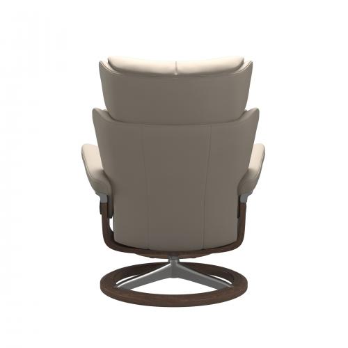 Stressless Magic (M) Signature Base Recliner with Ottoman
