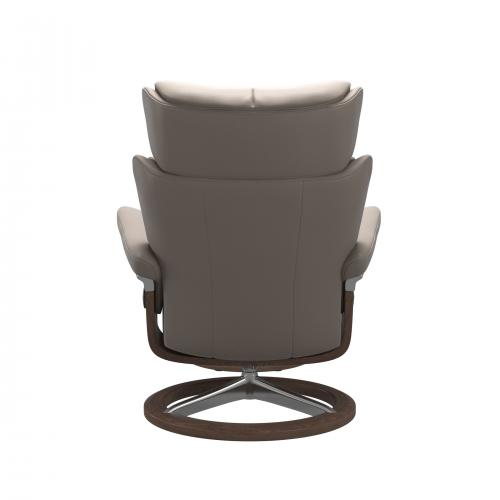 Stressless Magic (M) Signature Base Recliner with Ottoman
