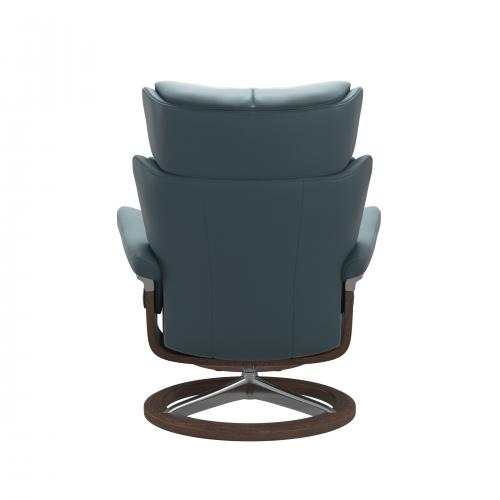 Stressless Magic (M) Signature Base Recliner with Ottoman