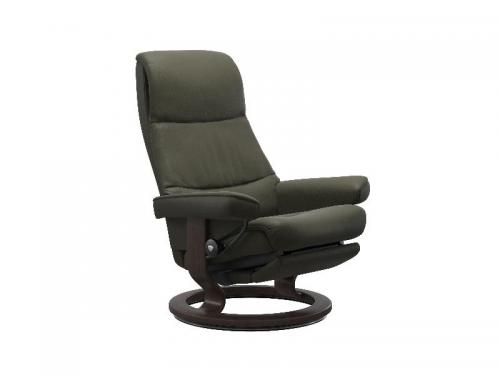 Stressless View (M) Classic Power Leg & Back 