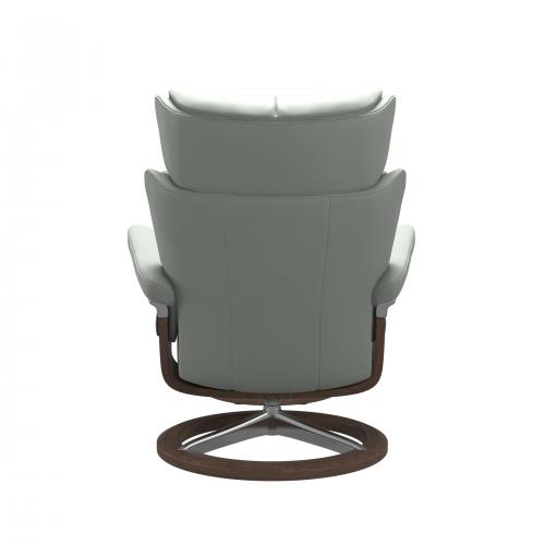 Stressless Magic (M) Signature Base Recliner with Ottoman