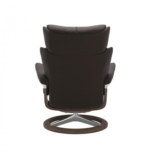 Stressless Magic (M) Signature Base Recliner with Ottoman