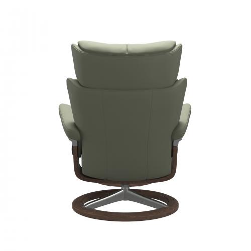 Stressless Magic (M) Signature Base Recliner with Ottoman