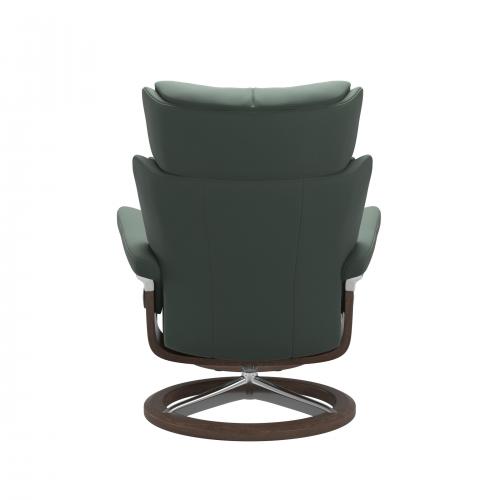 Stressless Magic (M) Signature Base Recliner with Ottoman