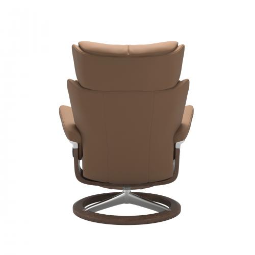 Stressless Magic (M) Signature Base Recliner with Ottoman