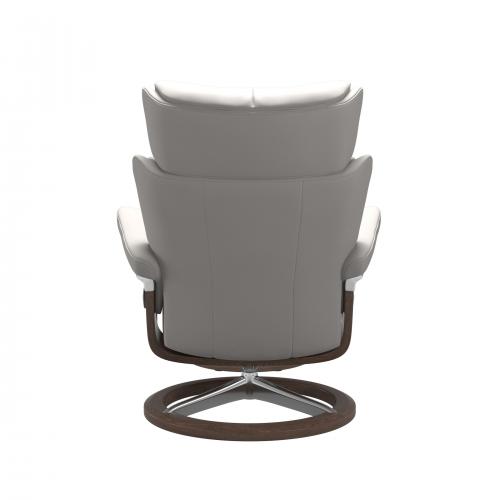 Stressless Magic (M) Signature Base Recliner with Ottoman