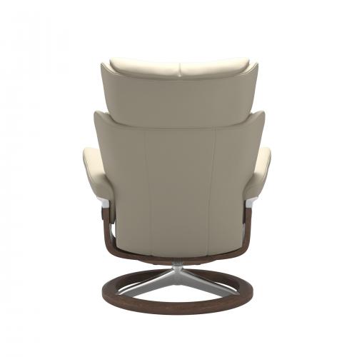 Stressless Magic (M) Signature Base Recliner with Ottoman