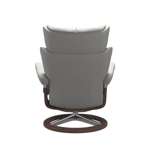 Stressless Magic (M) Signature Base Recliner with Ottoman
