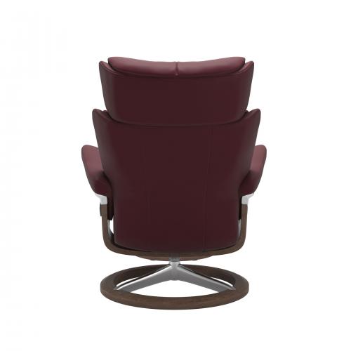 Stressless Magic (M) Signature Base Recliner with Ottoman