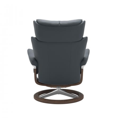 Stressless Magic (M) Signature Base Recliner with Ottoman