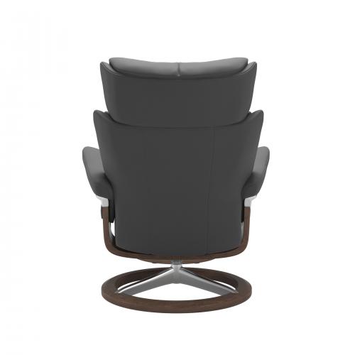 Stressless Magic (M) Signature Base Recliner with Ottoman
