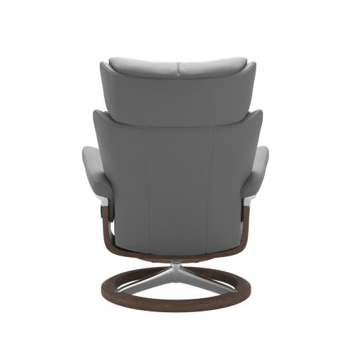 Stressless Magic (M) Signature Base Recliner with Ottoman