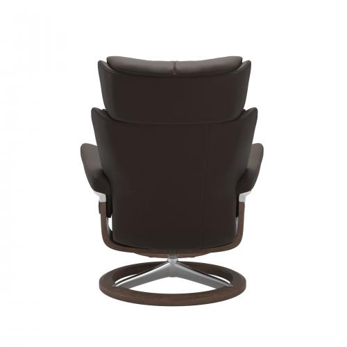 Stressless Magic (M) Signature Base Recliner with Ottoman