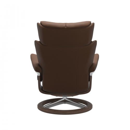 Stressless Magic (M) Signature Base Recliner with Ottoman