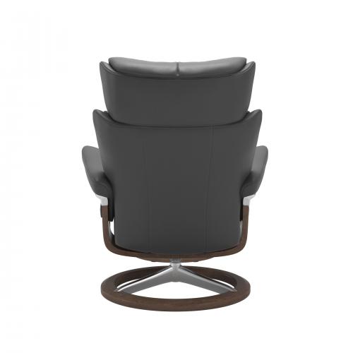 Stressless Magic (M) Signature Base Recliner with Ottoman